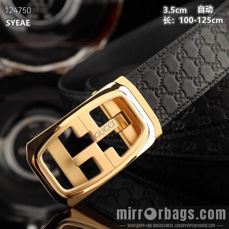 Gucci belt 35mmX100-125cm 8L27