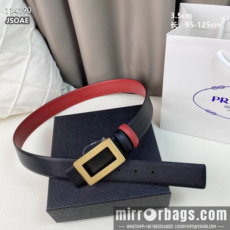 Prada belt 35mmX95-125CM 8L21