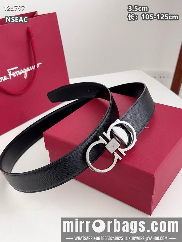 Ferragamo belt 35mmX105-125cm 8L93