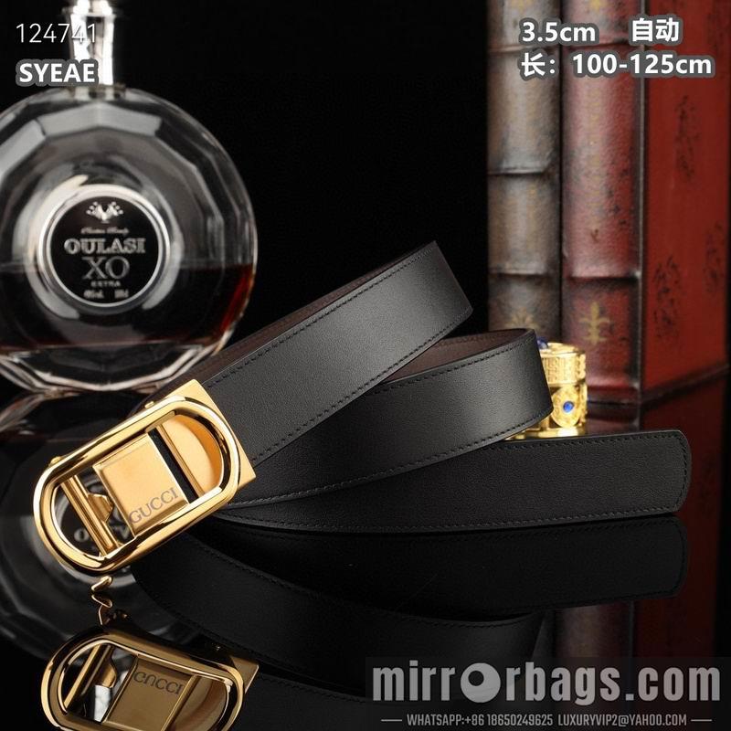 Gucci belt 35mmX100-125cm 8L32