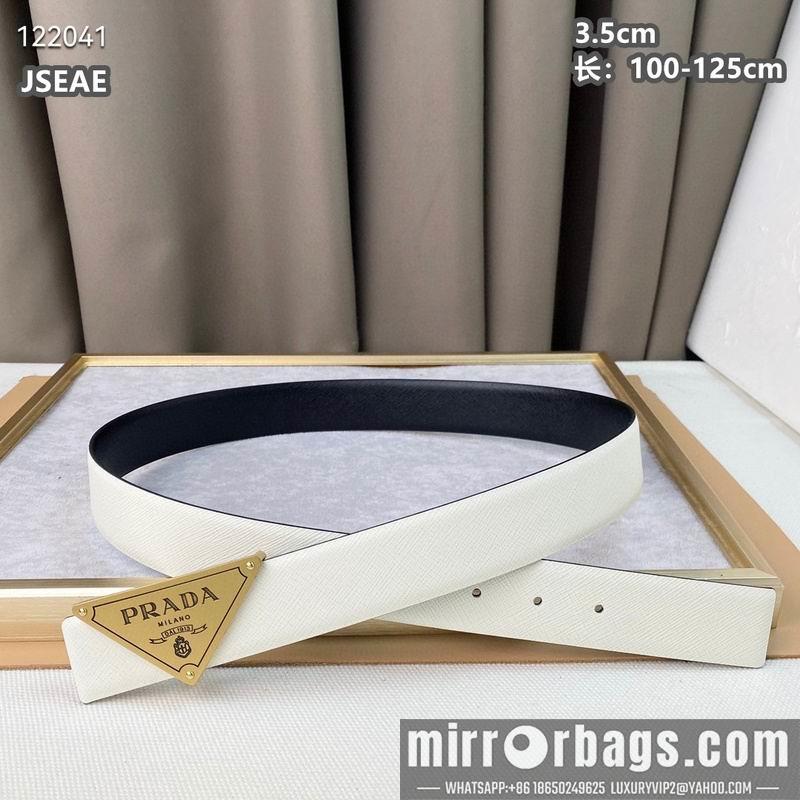 Prada belt 35mmX100-125cm 8L43