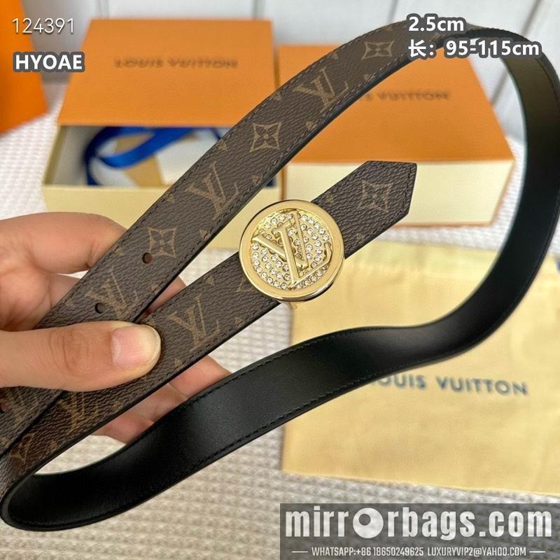 LV belt 25mmX95-115cm 8L13