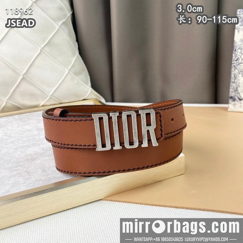 Dior belt 30mmX90-115cm 8L12