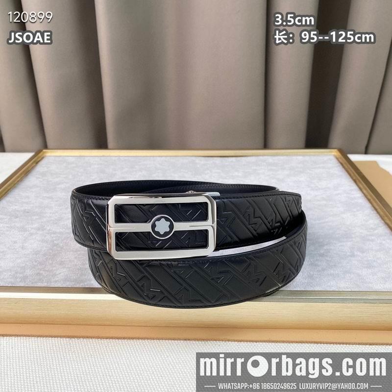 Montblanc belt 自动带 35mmX95-125cm 8L072004