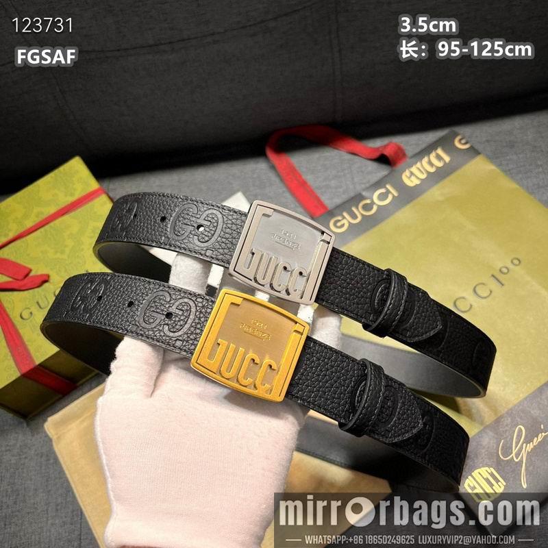 Gucci belt 35mmX95-125cm 8L08