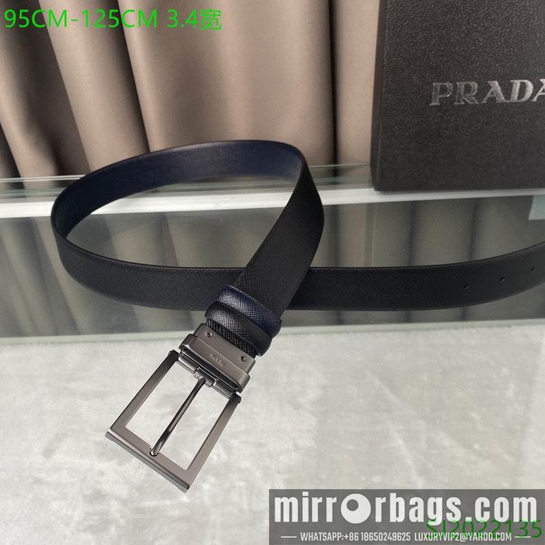 Prada Belt 34mmX95-125cm 7D01