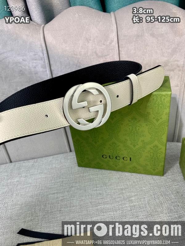 Gucci belt 38mmX95-125cm 8L10