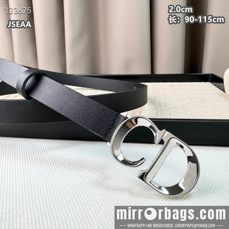 Dior belt 20mmX90-115cm 8L19