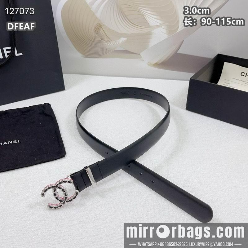 Chanel belt 30mmX90-115cm 8L37