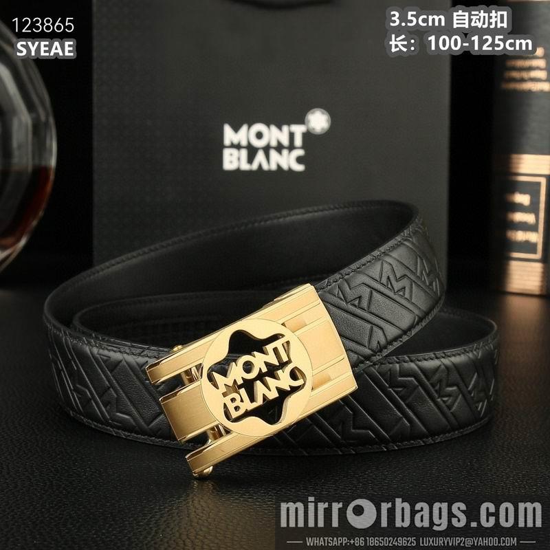 Montlanc belt 35mmX100-125cm 8L45
