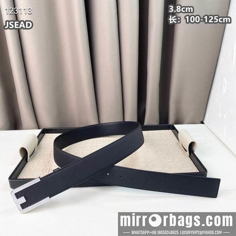 Prada belt 38mmX100-125cm 8L06
