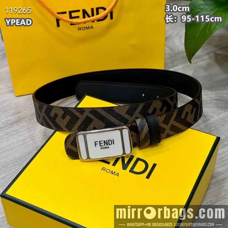 Fendi belt 30mmX95-115cm 8L18