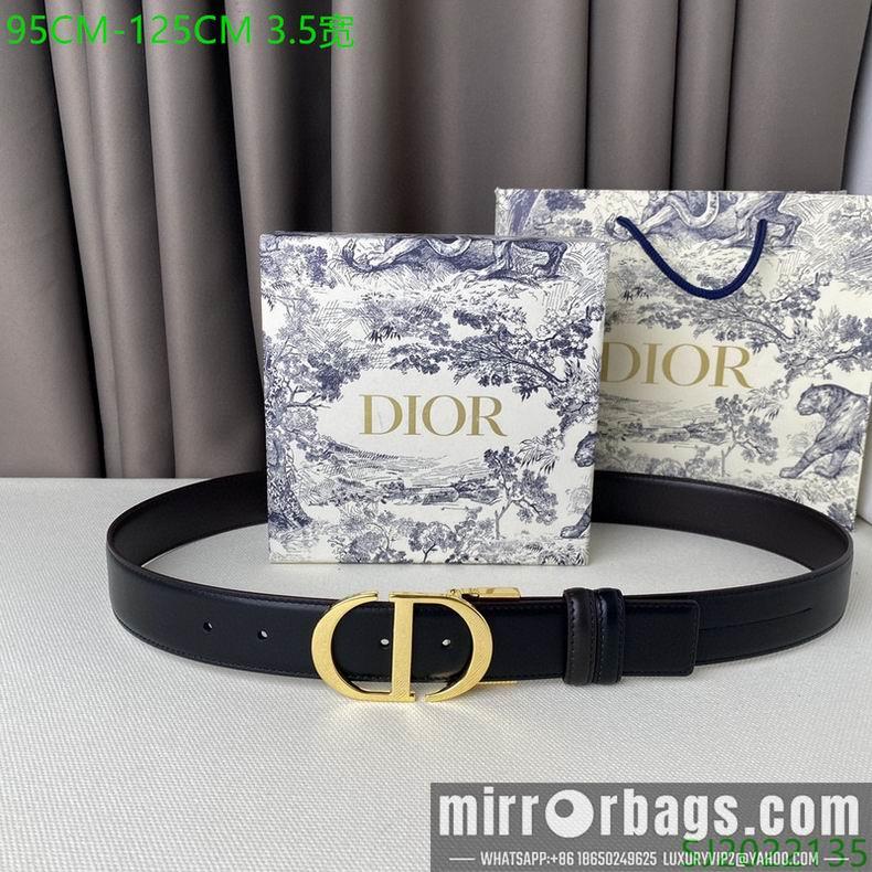 Dior belt 35mmX95-125cm 7D08
