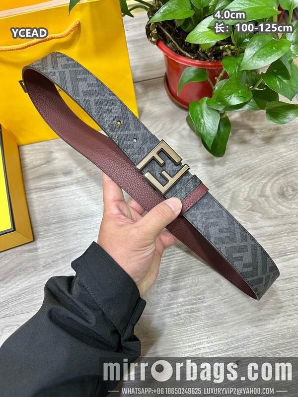 Fendi belt 40mmX100-125cm 8L145