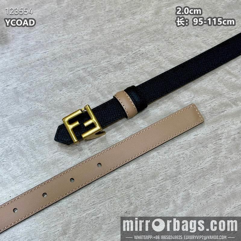 Fendi belt 20mmX95-115cm 8L16
