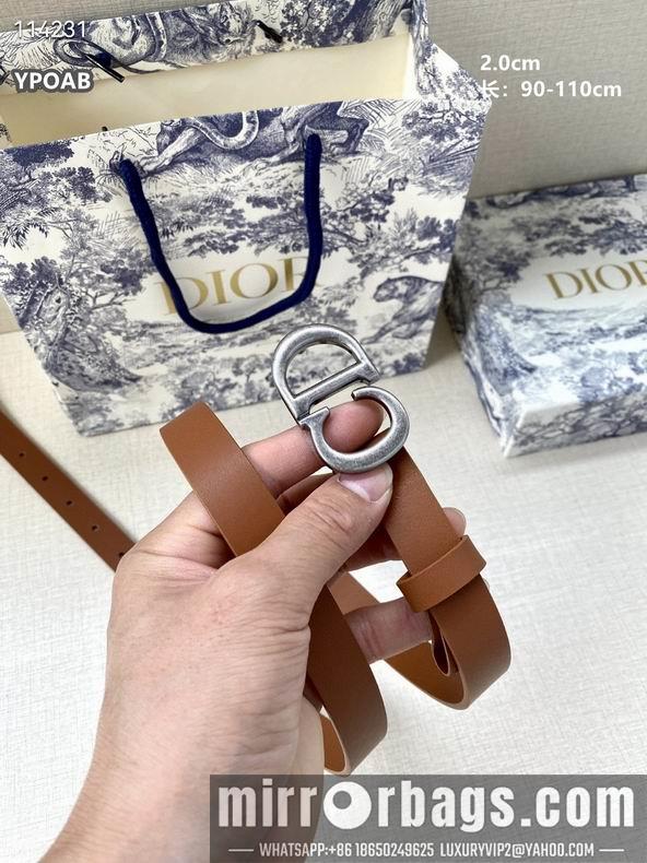 Dior Belt 20mmX90-110cm 8L03