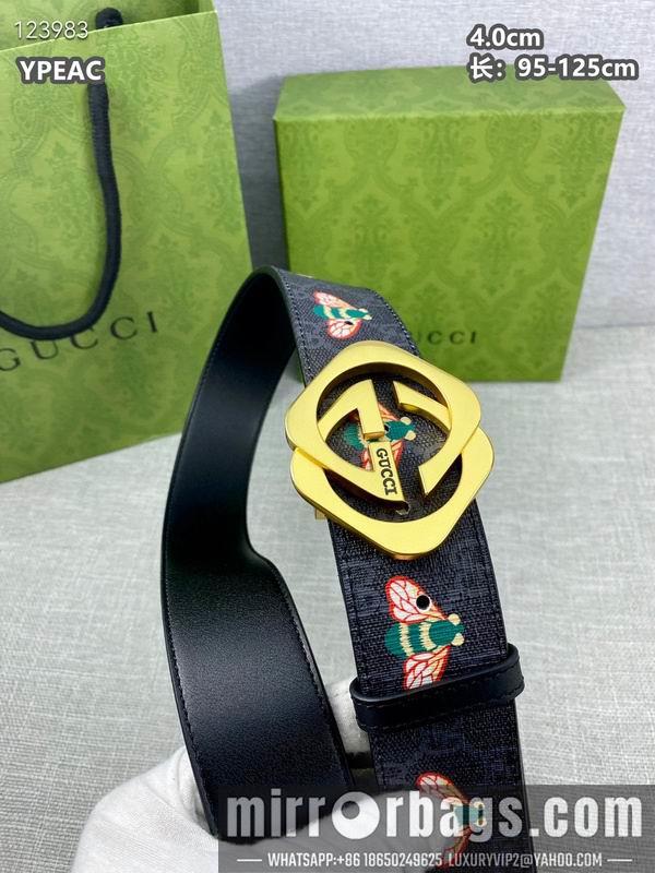 Gucci belt 40mmX95-125cm 8L109