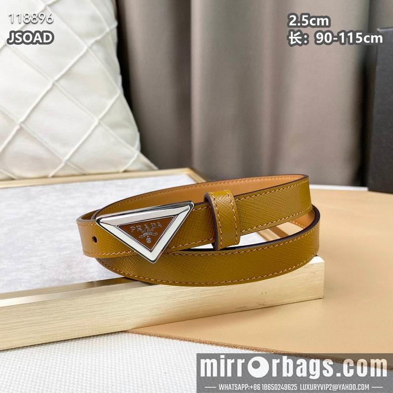 Prada belt 25mmX90-115cm 8L040801