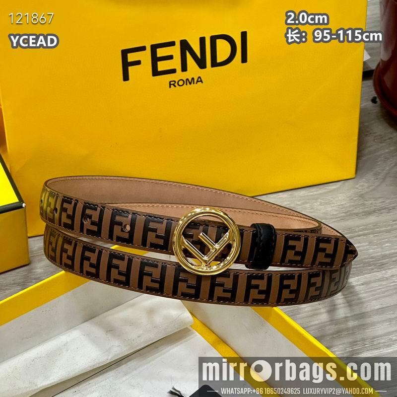 Fendi belt 20mmX95-115cm 8L20
