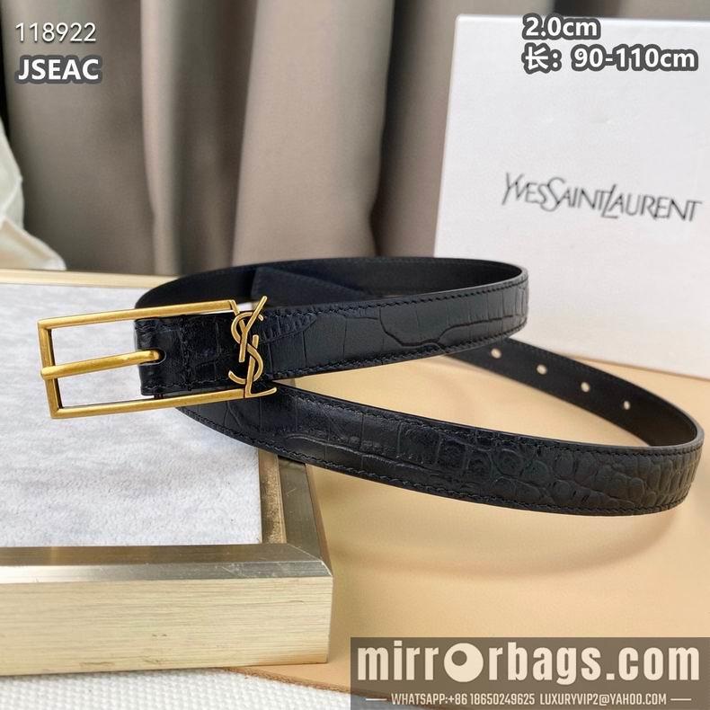 YSL belt 20mmX90-110cm 8L010702