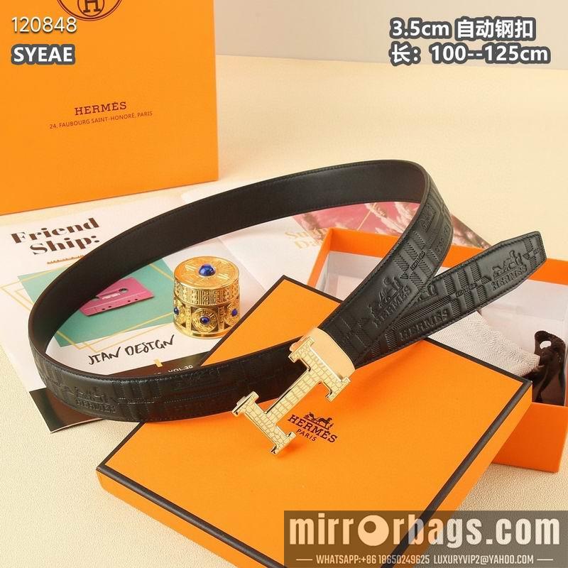 Hermes belt 自动带35mmX95-125cm 8L072010