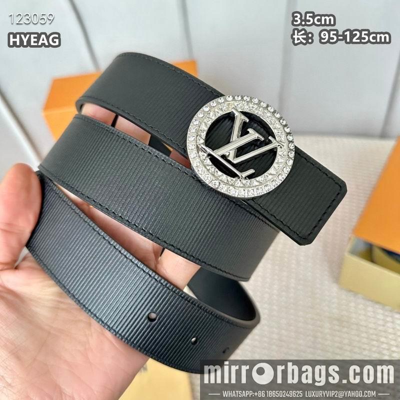 LV belt 35mmX95-125cm 8L01