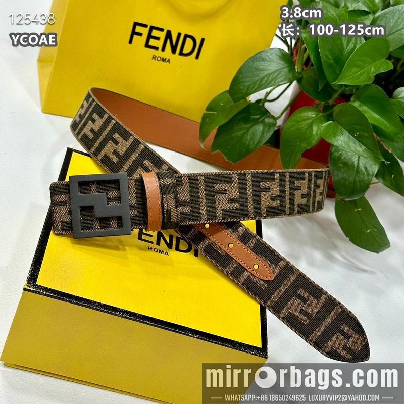 Fendi belt 38mmX100-125cm 8L14