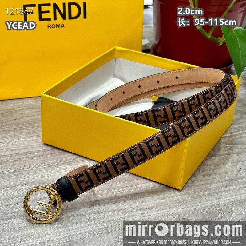 Fendi belt 20mmX95-115cm 8L20