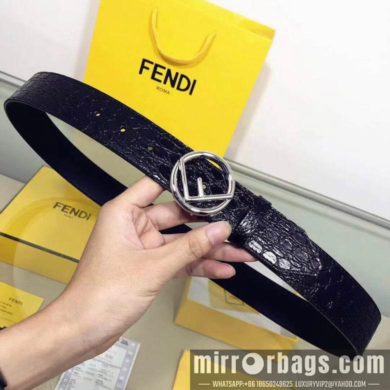 Fendi Belt 38mmX95-125cm 7D51