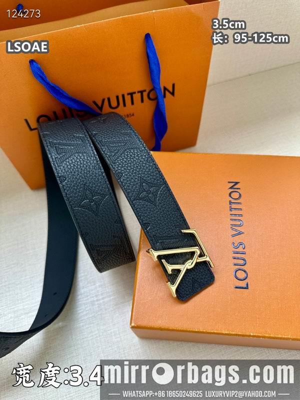 LV belt 35mmX95-125cm 8L09