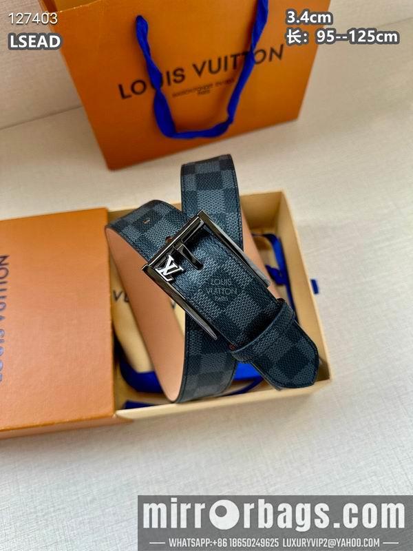 LV belt 34mmX95-125cm 8L32