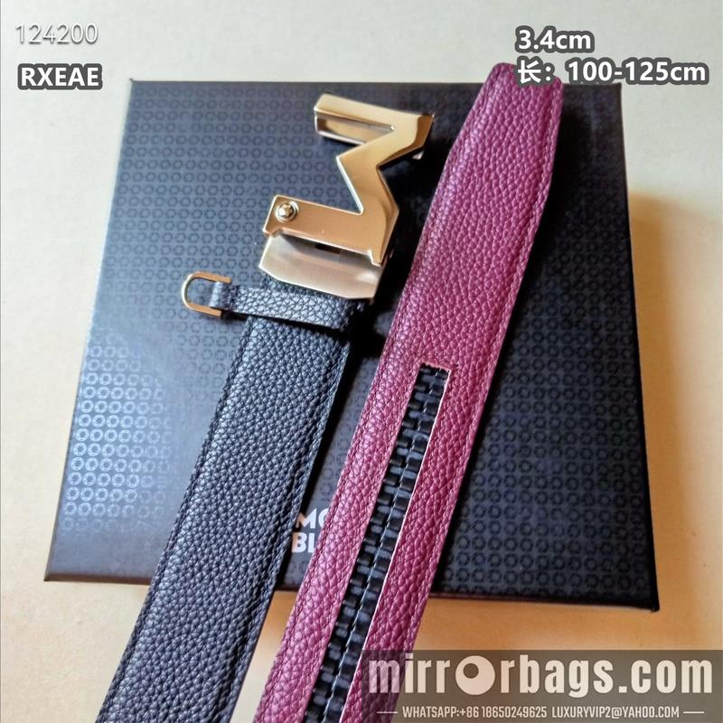 Montlanc belt 34mmX100-125cm 8L13