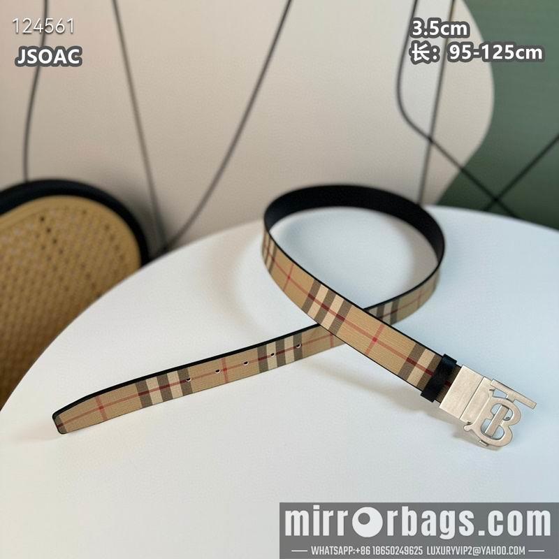 Burberry belt 35mmX95-125cm 8L58