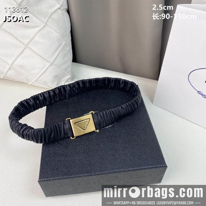 Prada belt 25mmX90-110cm 8L082501