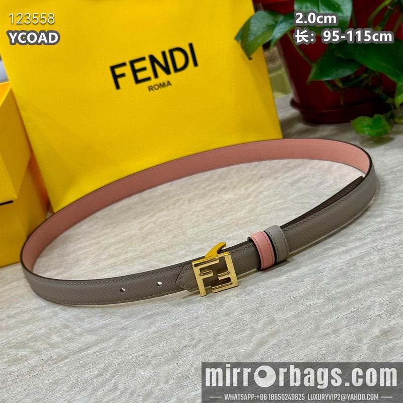 Fendi belt 20mmX95-115cm 8L16
