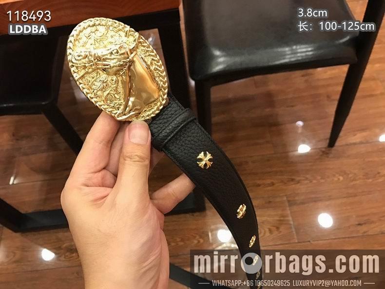 Chrome Hearts belt 38mmX100-125cm 8L14