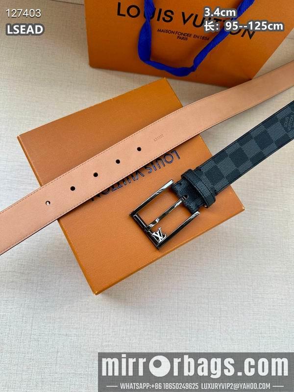 LV belt 34mmX95-125cm 8L32