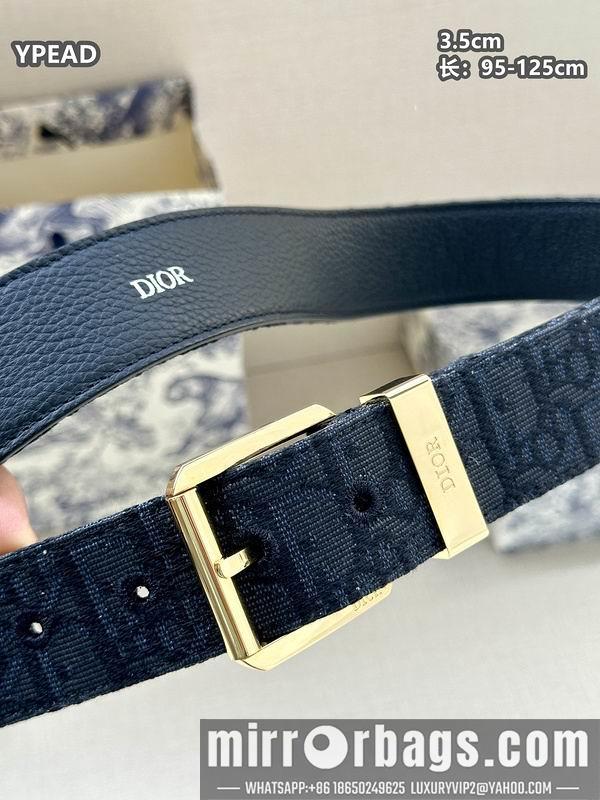 Dior belt 35mmX95-125cm 8L38