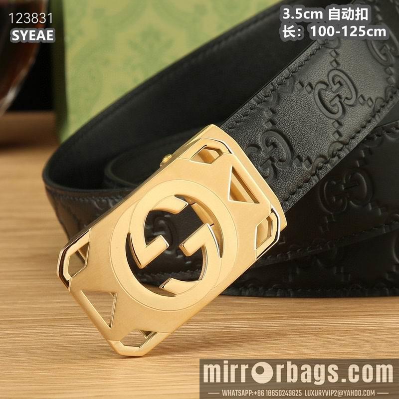 Gucci belt 35mmX100-125cm 8L43