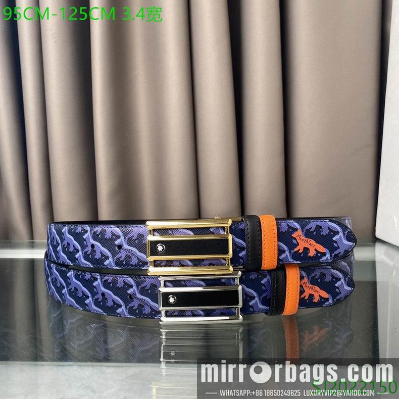 Montblanc Belt 34mmX95-125CM 7D28