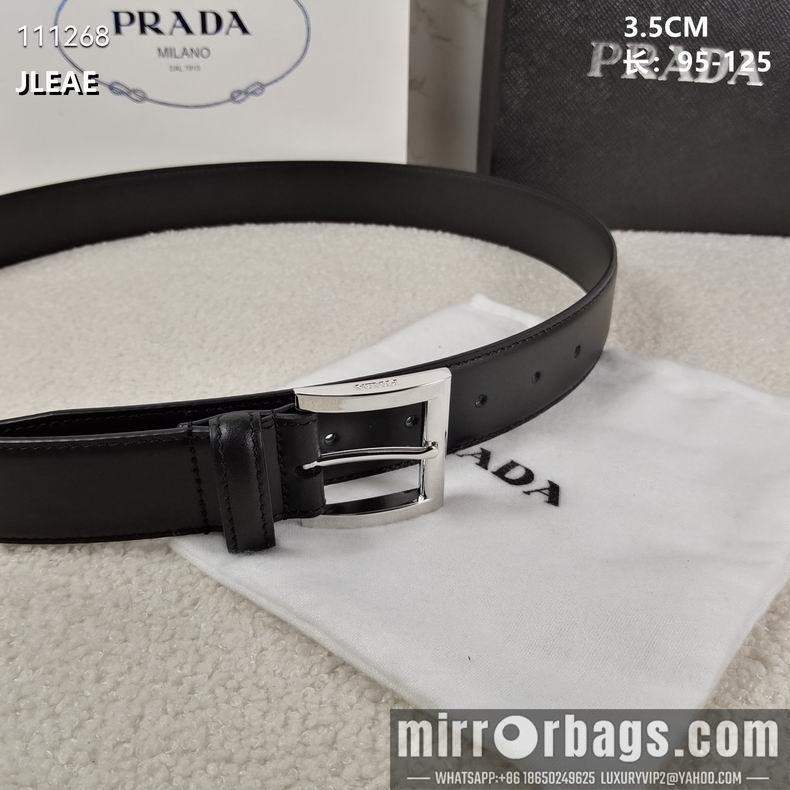 Prada belt 35mmX95-125CM 8L06