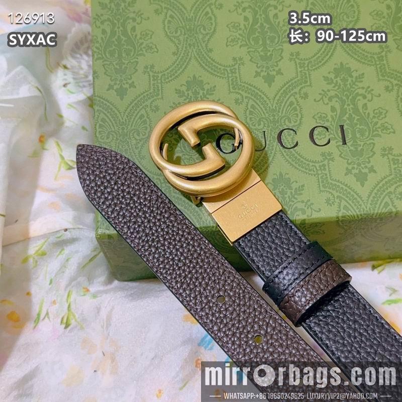 Gucci belt 35mmX90-125cm 8L72