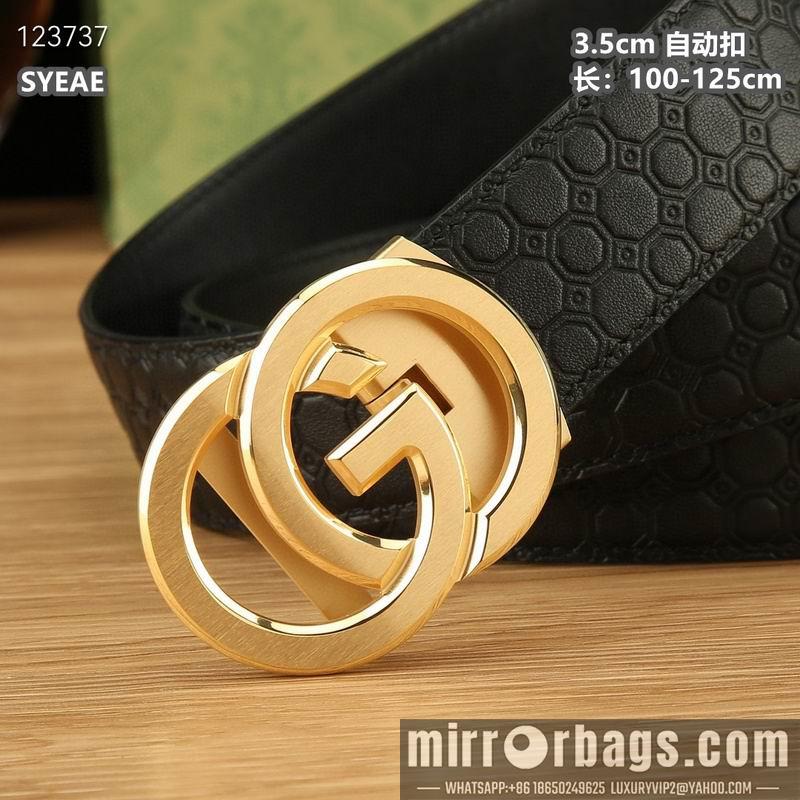 Gucci belt 35mmX100-125cm 8L61