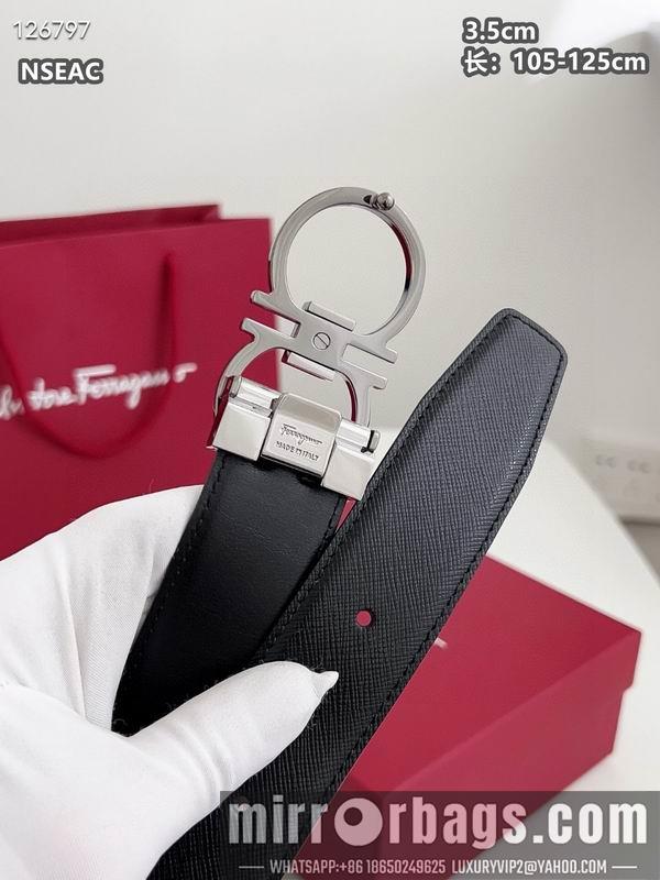 Ferragamo belt 35mmX105-125cm 8L93