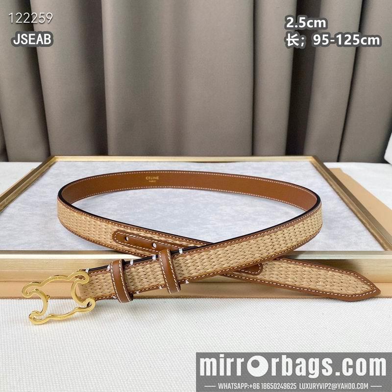 Celine belt 25mmX95-125cm 8L24