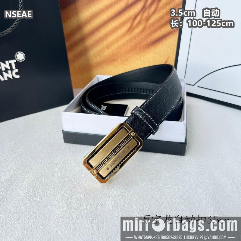Montlanc belt 35mmX100-125cm 8L68