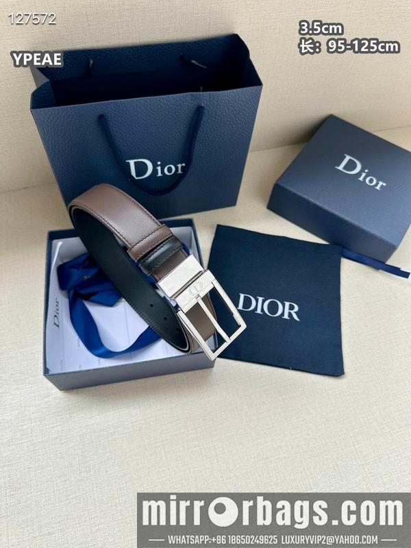 Dior belt 35mmX95-125cm 8L32