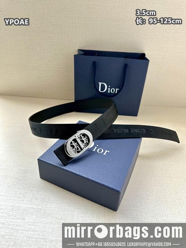 Dior belt 35mmX95-125cm 8L42