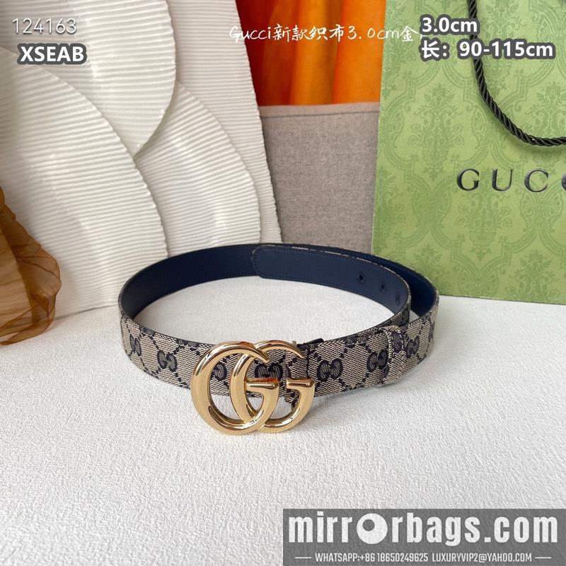 Gucci belt 30mmX90-115cm 8L09