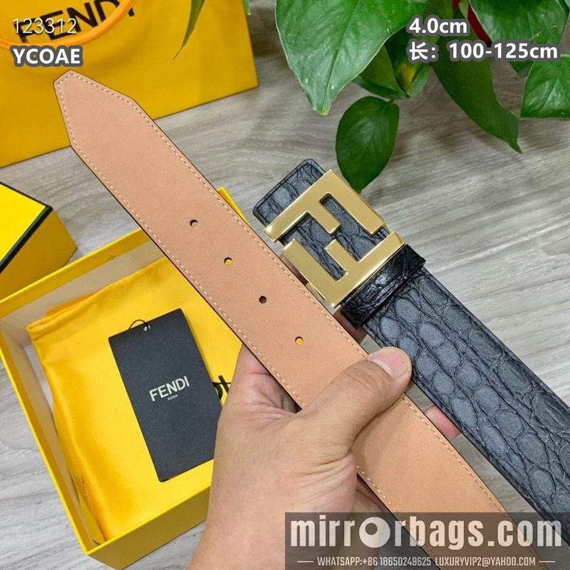 Fendi belt 40mmX100-125cm 8L50